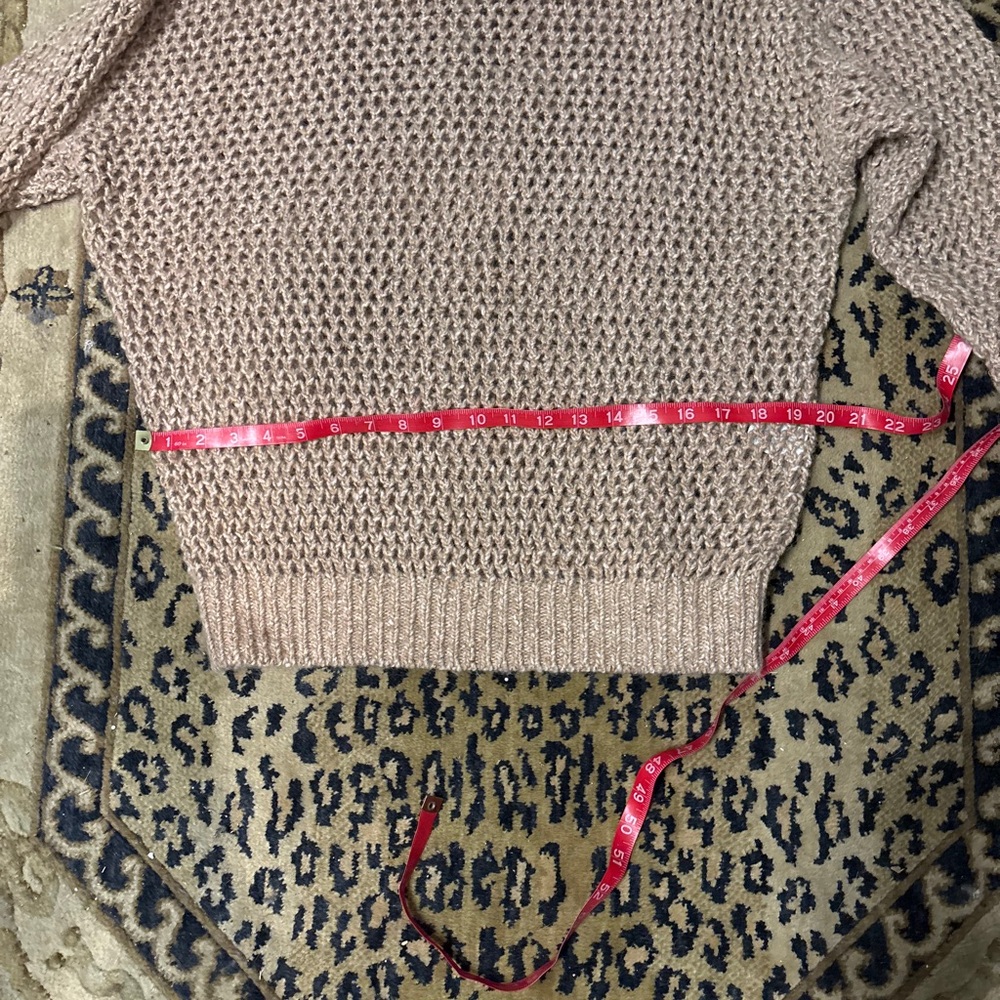 New with tags. Brunello Cucinelli open weave sweater with metallic thread - Picture 12 of 14